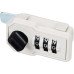 Three-digit cam lock with a knob FY9506