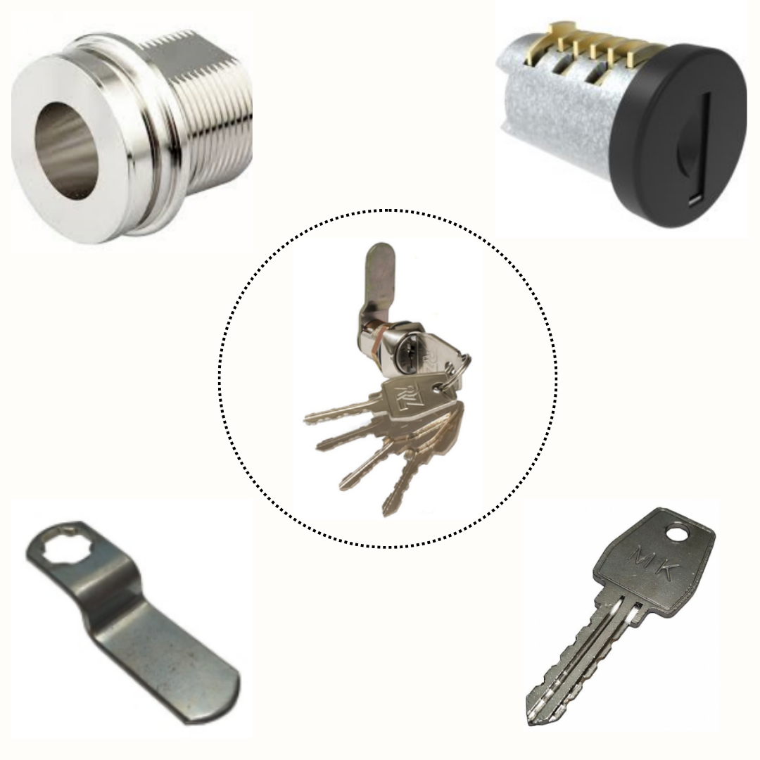 Understanding Lock Parts and Lock Types for Industrial and Enclosure Applications