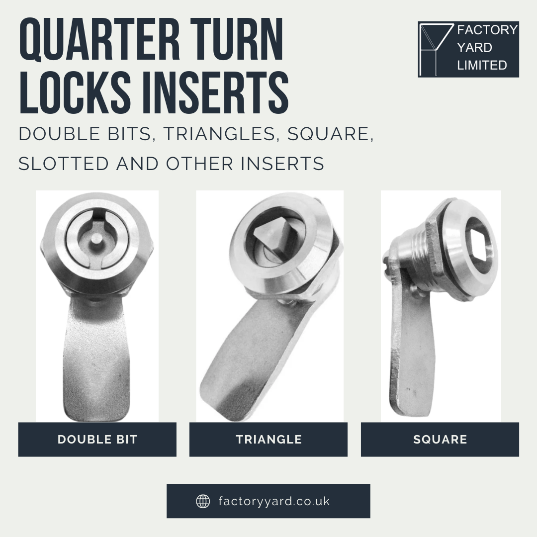 Quarter-Turn Latch Inserts Explained: Types, Applications, and How to Choose the Right One