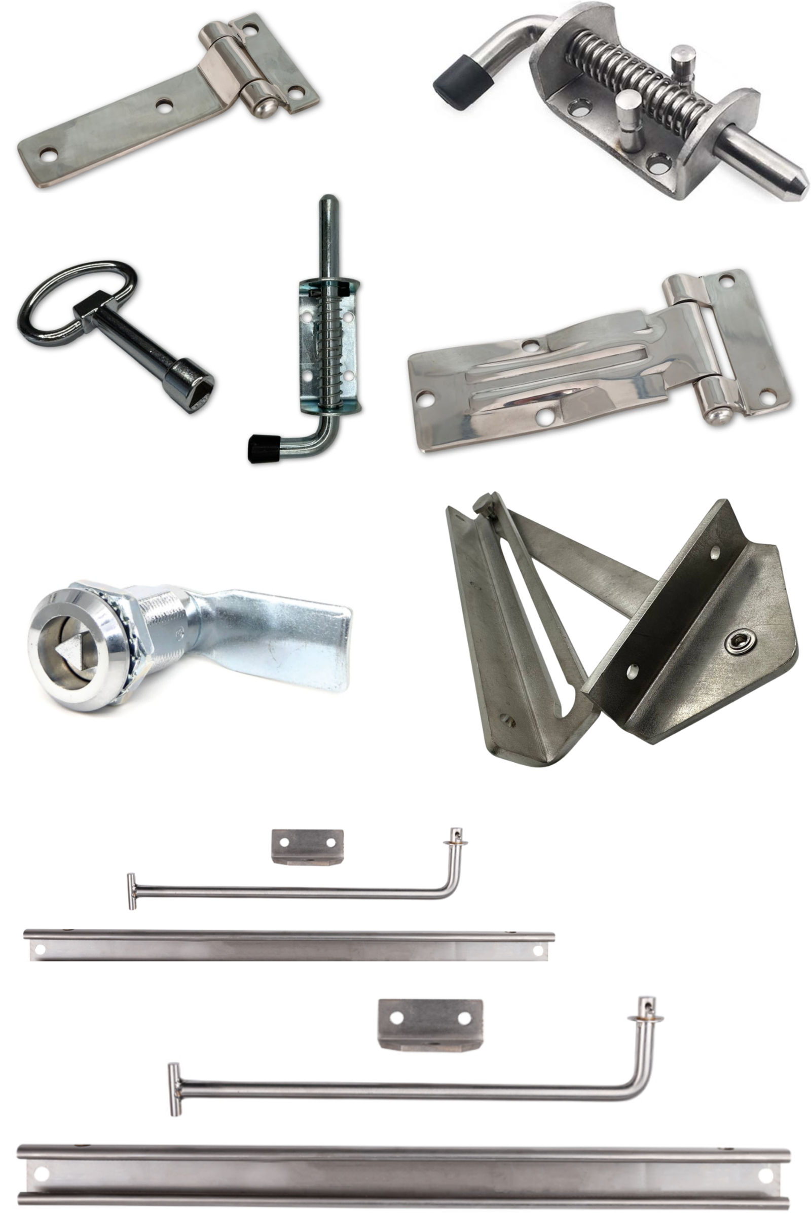 Stainless Steel Parts for Outdoor Enclosures & Vehicles