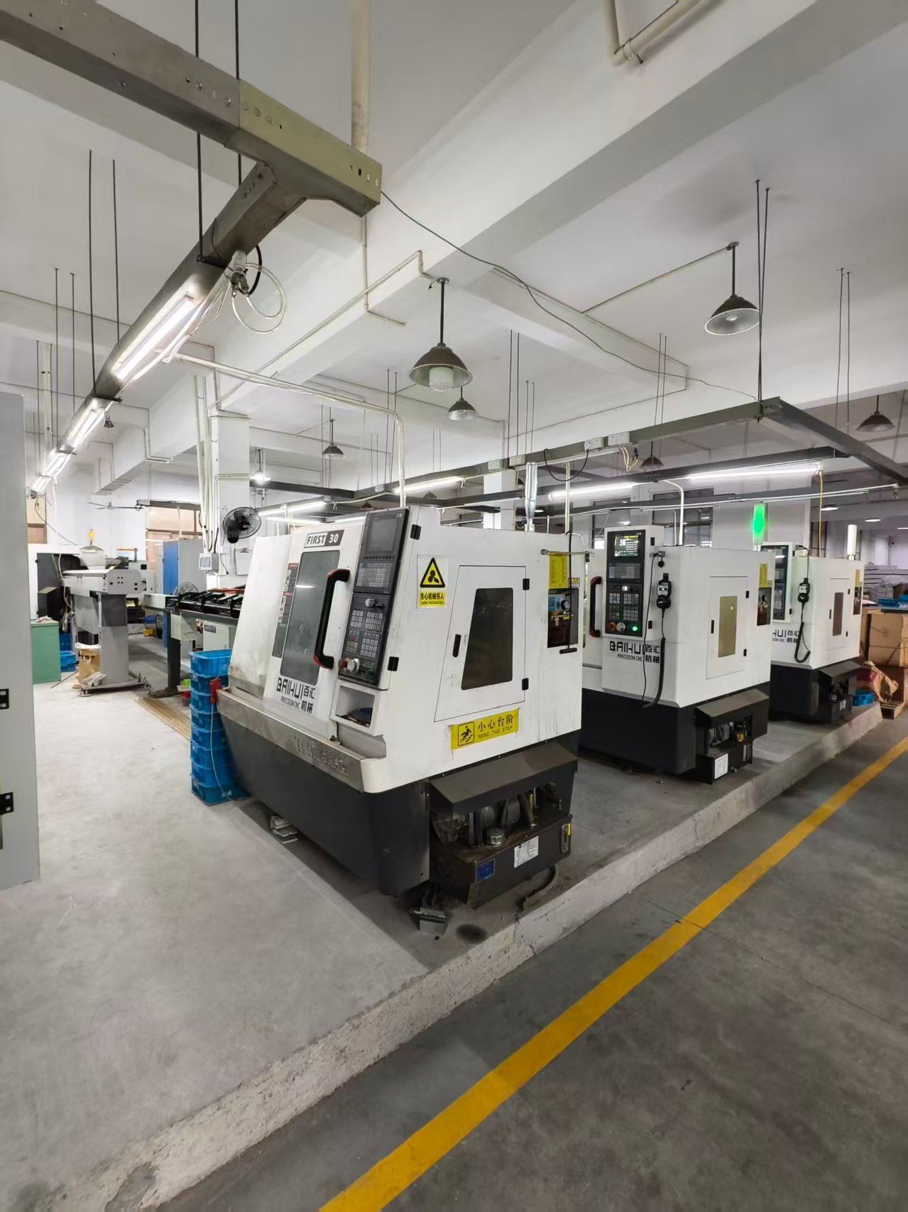 Cam locks manufacturing workshop